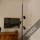 lampadaire sol- plafond,design américain des années 50