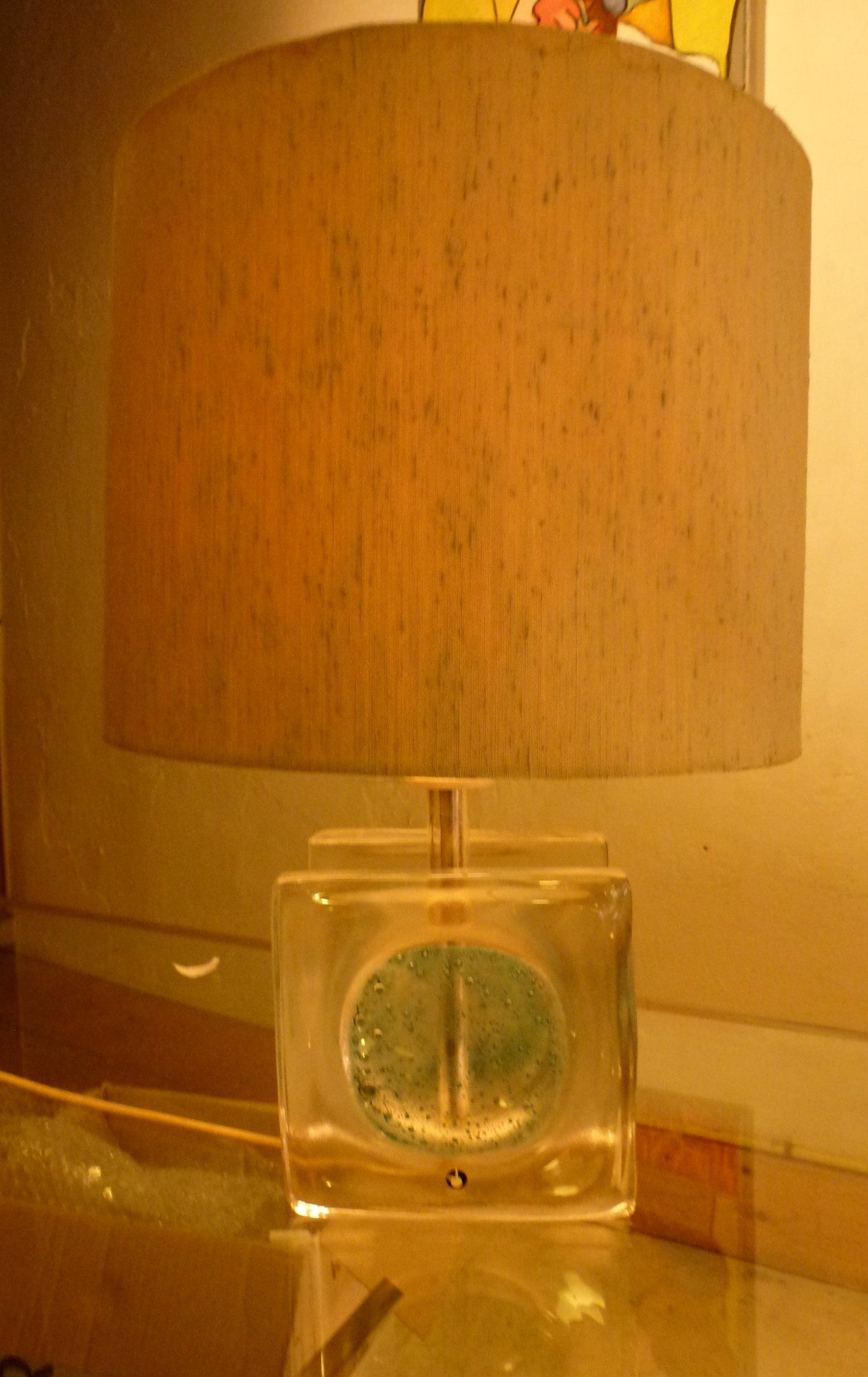 lampe, Pukeberg Suède circa 60