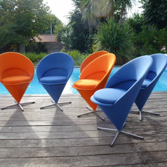 Verner Panton, cône chair édition ancienne