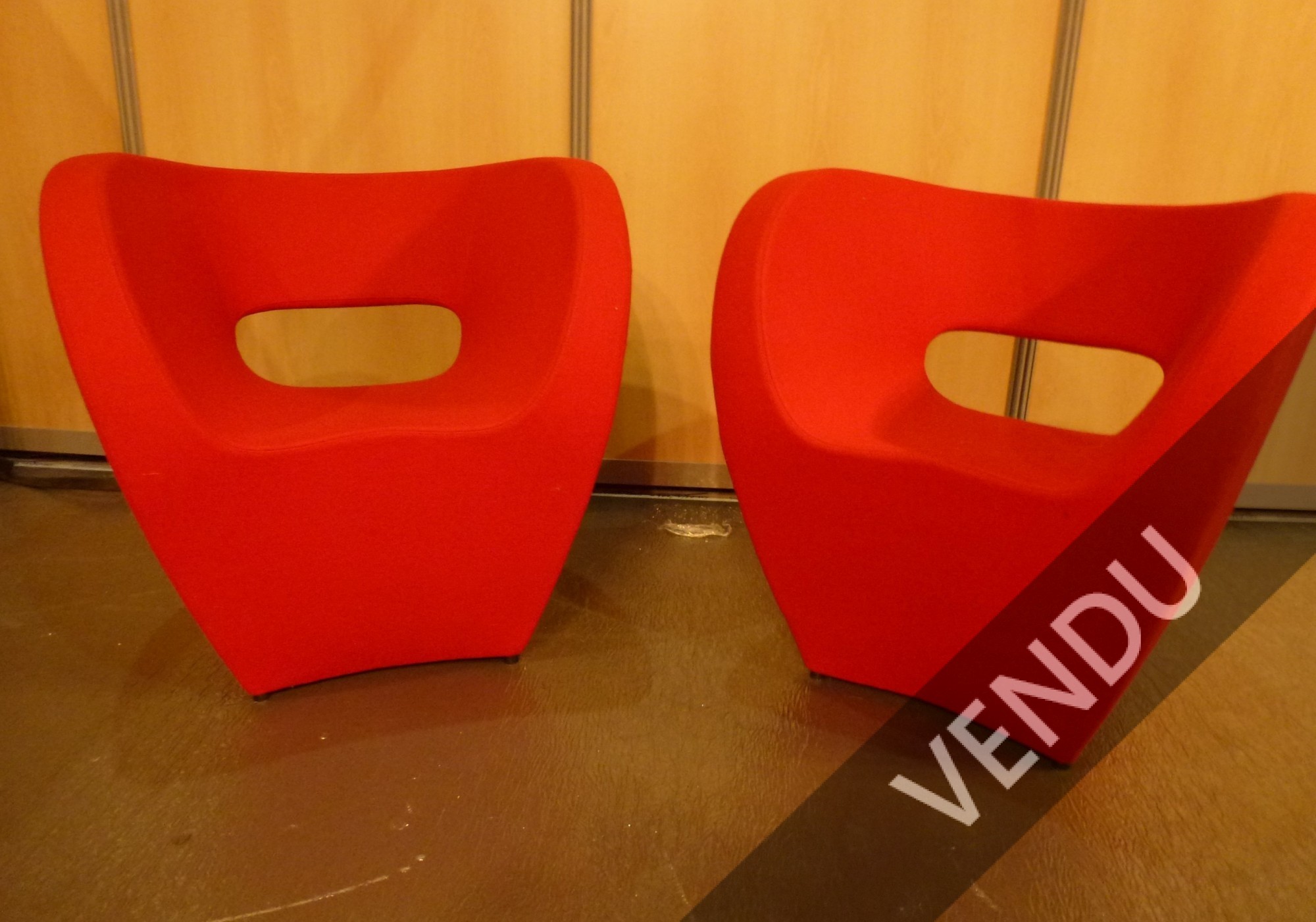 Ron Arad, paire de fauteuils Victoria and Albert, Moroso