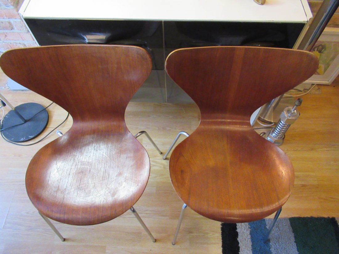 chaises arne jacobsen