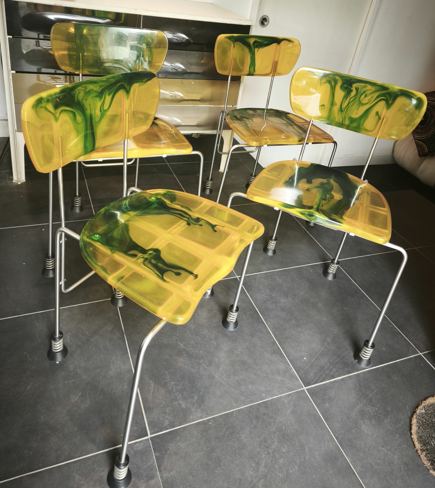 Chaises Broadway Gaetano Pesce